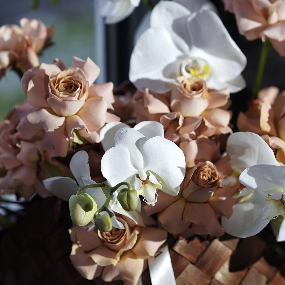 Корзина с цветами